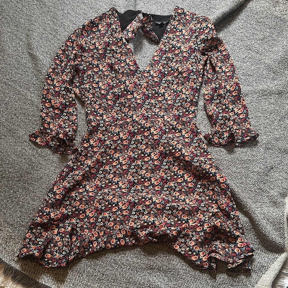 Topshop Multicolor Floral Dress